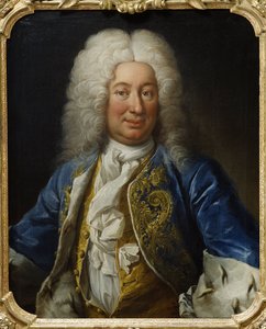 Portret van koning Frederik I van Zweden door Martin II Mytens or Meytens
