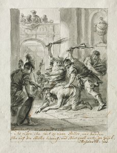 De geseling, 1788 door Martin Johann Schmidt