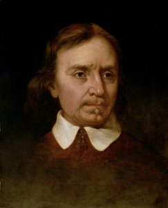 Portretstudie van Oliver Cromwell