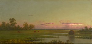 Zoutmoeras in Southport, Connecticut