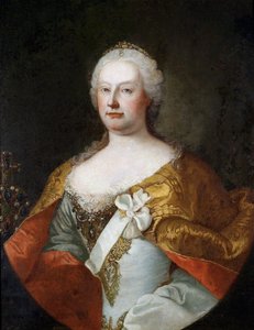 Portret van keizerin Maria Theresia van Oostenrijk