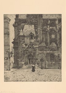 Saint-Étienne-du-Mont in Parijs door Martin Monnickendam