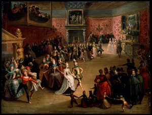 Het Huwelijksbal, 1604 door Martin Pepyn