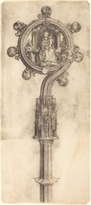 Een Bisschopsstaf door Martin Schongauer