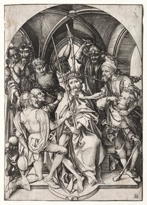 Christus met Doornenkroon door Martin Schongauer