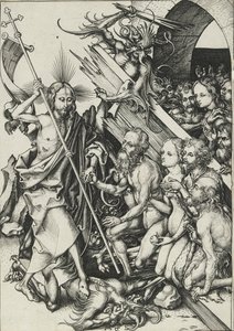 Christus in het voorgeborchte, laat 15e eeuw