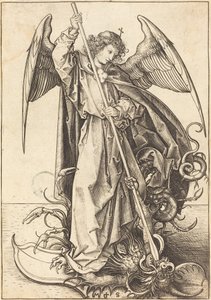 Sint Michaël die de Draak Doodt