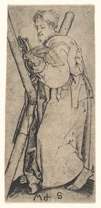 Sint Andreas, ca. 1435-1491 door Martin Schongauer