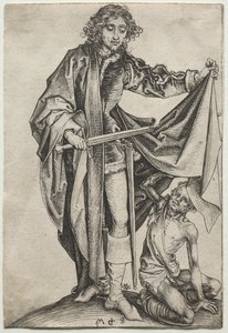 Sint Maarten door Martin Schongauer