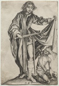Sint-Maarten door Martin Schongauer