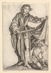 Sint Martinus, ca. 1435-1491 door Martin Schongauer