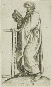 St. Simon, van Apostelen door Martin Schongauer