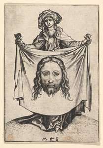 Sint Veronica door Martin Schongauer
