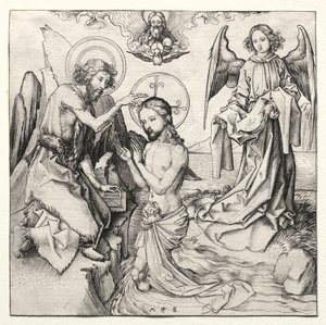 De doop van Christus in de Jordaan