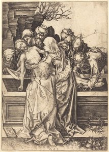 De graflegging door Martin Schongauer