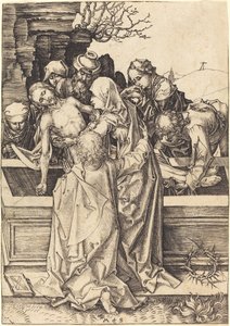 De graflegging door Martin Schongauer