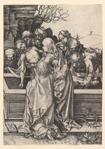 De graflegging van Christus door Martin Schongauer