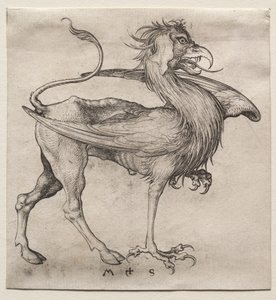 De Griffioen door Martin Schongauer
