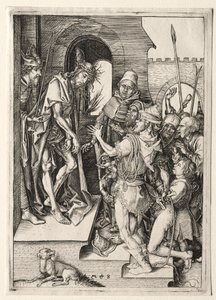 De passie: Ecce Homo door Martin Schongauer