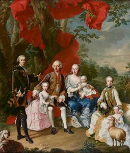 De familie van Graaf Nikolaus Pálffy von Erdőd