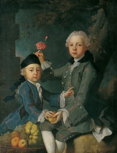 Dubbelportret Leopold en Vinzenz Ruard