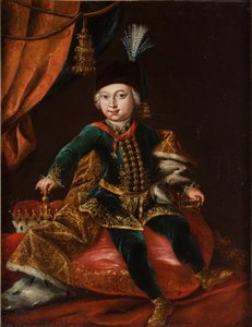 Portret van Keizer Jozef II 1741-1790 als kind