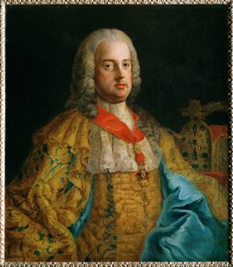 Keizer Frans I Stephan, echtgenoot van keizerin Maria Theresia, hertog van Lotharingen, groothertog van Toscane ... (olieverf op doek)