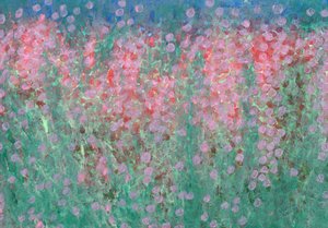 Punten en bloemen door Martina Konitzky