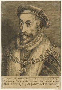 Maximiliaan II, Romeins Keizer door Martino Rota