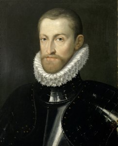 Portret van Rudolf II van Oostenrijk 1552-1612, Heilige Roomse Keizer, ca. 1578 door Martino Rota