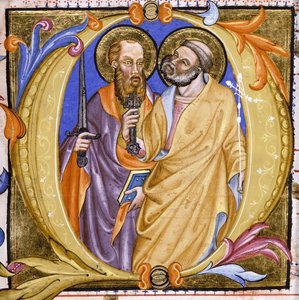 Heiligen Petrus en Paulus, ca. 1400