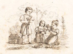 Illustratie voor "Halvhundrede Fabler voor Kinderen" door Hey