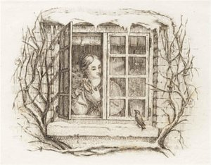 Illustratie voor "Halvhundrede Fabler voor Kinderen" van Hey door Martinus Rørbye