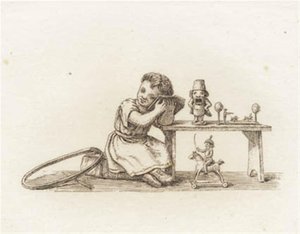 Illustratie voor "Halvhundrede Fabler for Børn" van Hey door Martinus Rørbye
