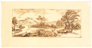 Landschap met bijbels motief