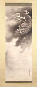 Jurōjin en Hert door Maruyama Okyo