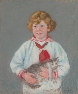 Meester Alexander J. Cassatt, Jr., 1914 door Mary Cassatt