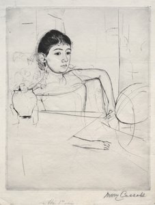 Mimi als Brunette, 1889