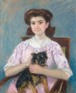 Portret van Marie-Louise Durand-Ruel