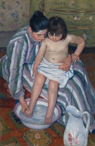 Het bad van het kind, 1893