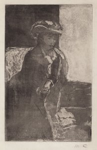 De Hoek van de Bank No. 3, ca. 1879 door Mary Cassatt