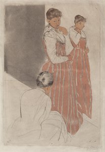 De pasvorm door Mary Cassatt