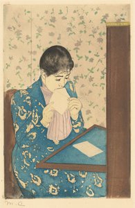 De Brief door Mary Cassatt