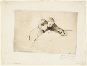 De Kaart door Mary Cassatt