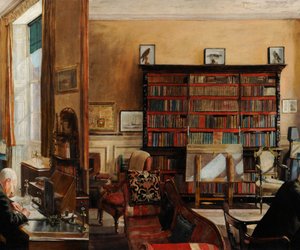 Interieurstudie, ca. 1937 door Mary Dawson Elwell