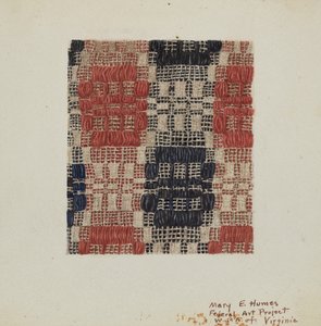 Deksel, ca. 1938 door Mary E Humes