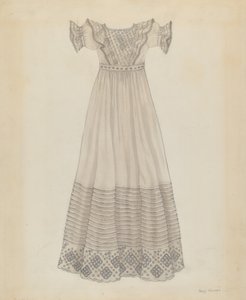 Babyjurk, ca. 1936 door Mary E Humes