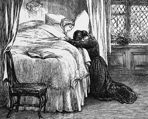 Een dochter en zieke moeder door Mary Ellen Edwards