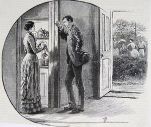 Illustratie van Huisvrouw door Mary Ellen Edwards