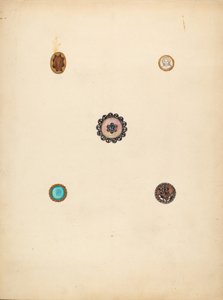 Knopen, ca. 1940 door Mary Fitzgerald